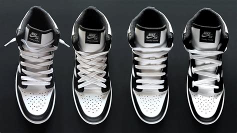 hoe vallen nike dunks high|nike dunks lacing.